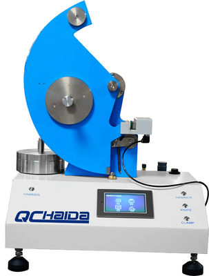 شاشة LCD الخلفية معدات اختبار المنسوجات Elmendorf Tearing Tester